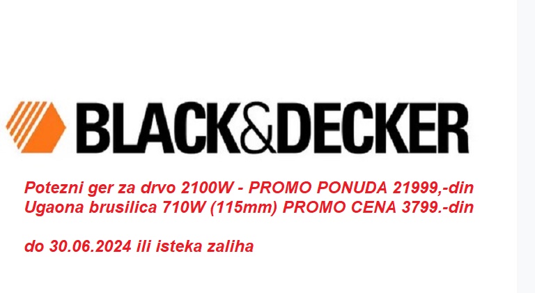 Black & Decker promo